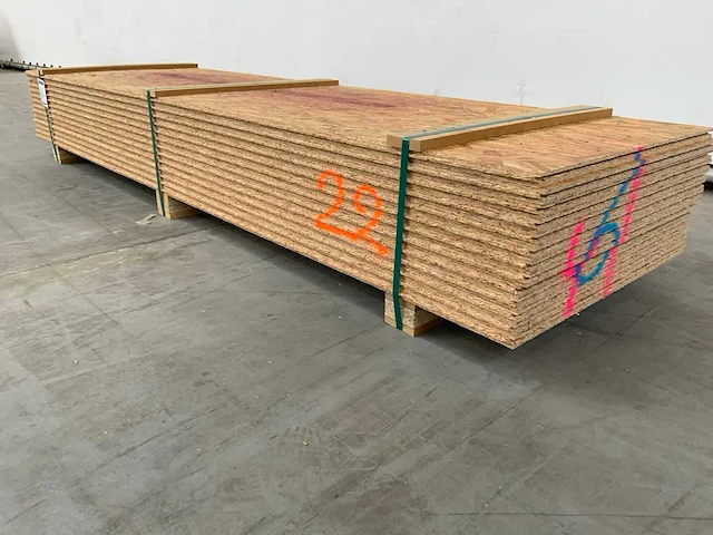 Osb plaat 2500x675x22mm tg4 (13x) - afbeelding 3 van  7
