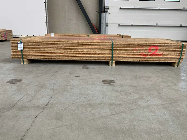 Osb plaat 2500x675x22mm tg4 (13x) - afbeelding 2 van  7
