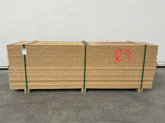 Osb plaat 2500x675x22mm tg4 (35x) - afbeelding 2 van  9