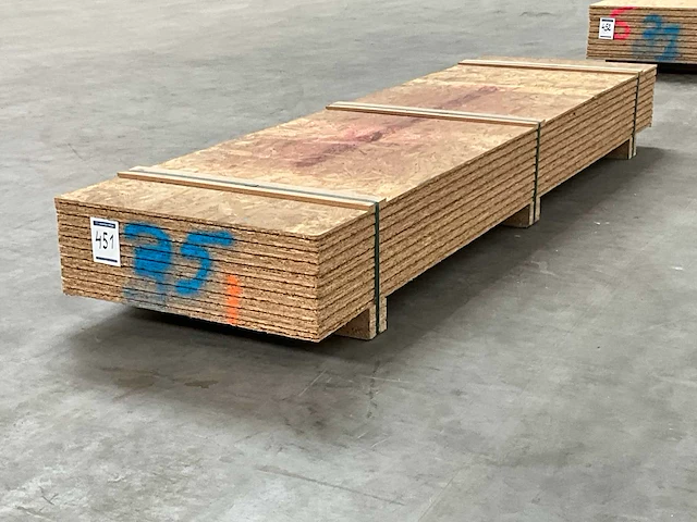 Osb plaat 2500x675x24 mm (9x) - afbeelding 4 van  6