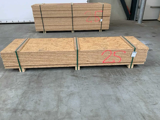 Osb plaat 2500x675x25mm tg4 (11x) - afbeelding 2 van  7