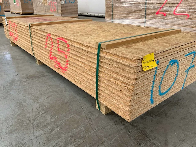 Osb plaat 2500x675x25mm tg4 (12x) - afbeelding 3 van  6