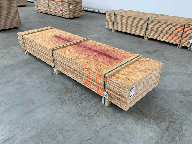 Osb plaat 2500x675x25mm tg4 (12x) - afbeelding 3 van  7