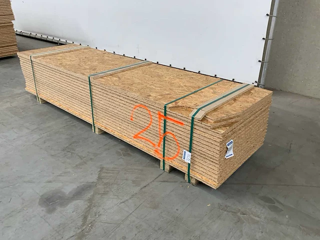 Osb plaat 2500x675x25mm tg4 (12x) - afbeelding 2 van  8