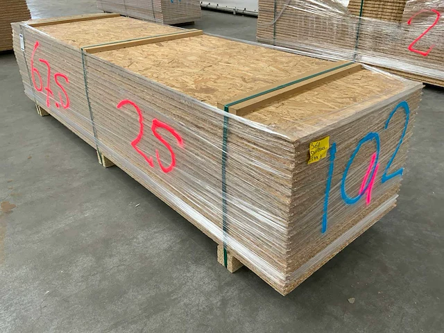 Osb plaat 2500x675x25mm tg4 (21x) - afbeelding 3 van  7