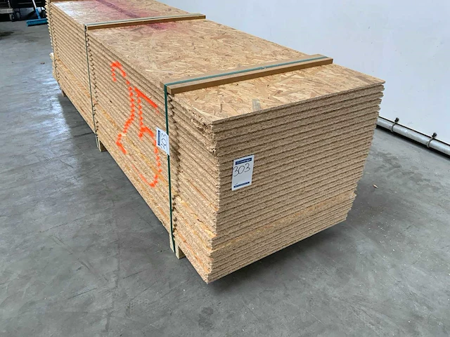 Osb plaat 2500x675x25mm tg4 (24x) - afbeelding 3 van  9