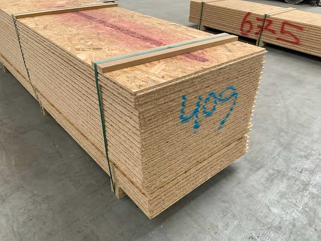 Osb plaat 2500x675x25mm tg4 (24x) - afbeelding 7 van  9