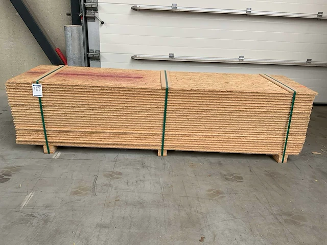 Osb plaat 2500x675x25mm tg4 (26x) - afbeelding 2 van  7