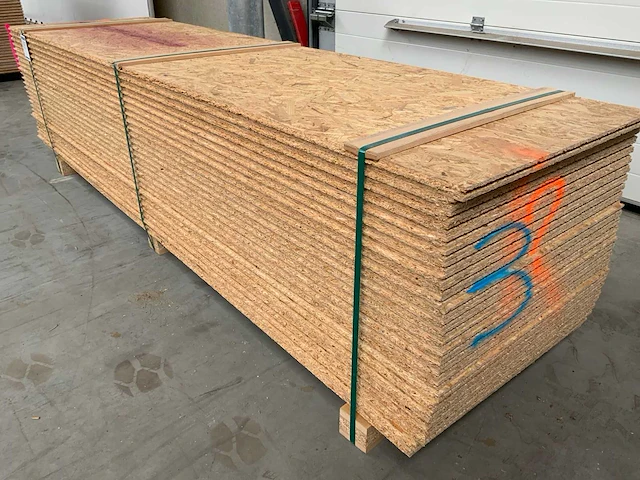 Osb plaat 2500x675x25mm tg4 (26x) - afbeelding 3 van  7