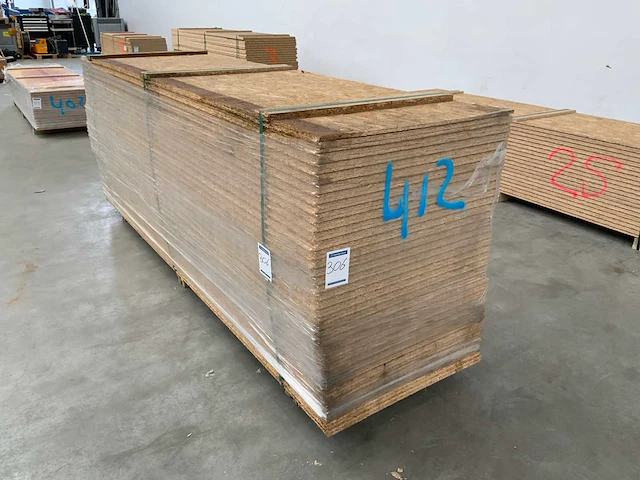 Osb plaat 2500x675x25mm tg4 (31x) - afbeelding 4 van  8
