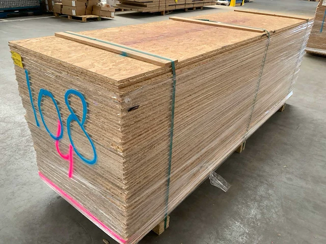 Osb plaat 2500x675x25mm tg4 (33x) - afbeelding 5 van  8