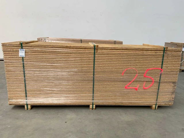 Osb plaat 2500x675x25mm tg4 (36x) - afbeelding 2 van  9