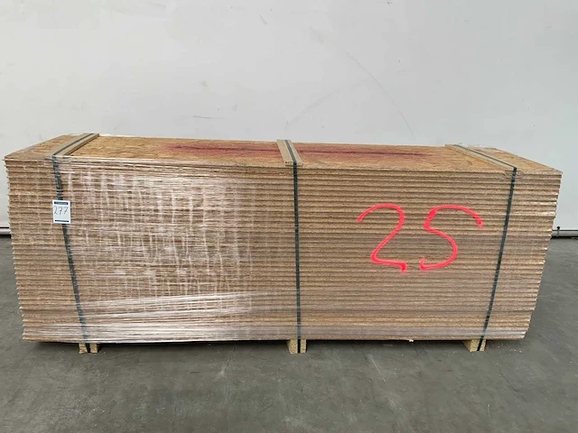 Osb plaat 2500x675x25mm tg4 (36x) - afbeelding 2 van  7