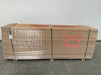 Osb plaat 2500x675x25mm tg4 (36x) - afbeelding 2 van  7