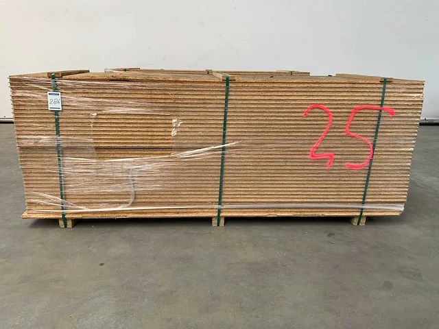 Osb plaat 2500x675x25mm tg4 (36x) - afbeelding 2 van  8