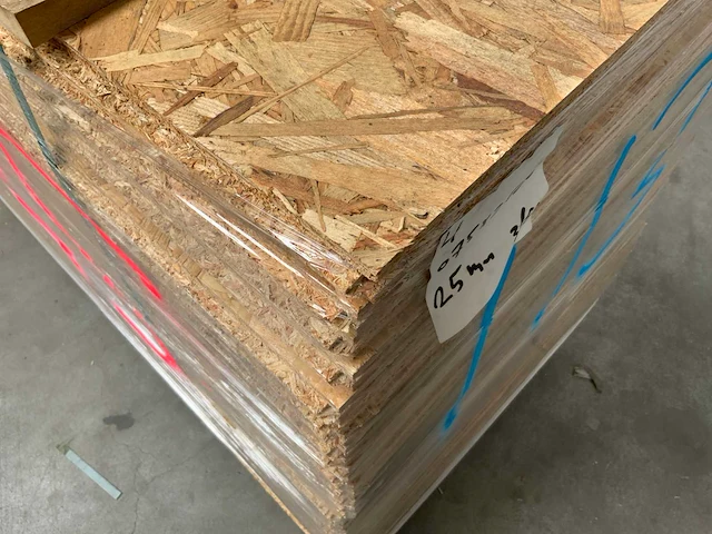 Osb plaat 2500x675x25mm tg4 (36x) - afbeelding 8 van  8
