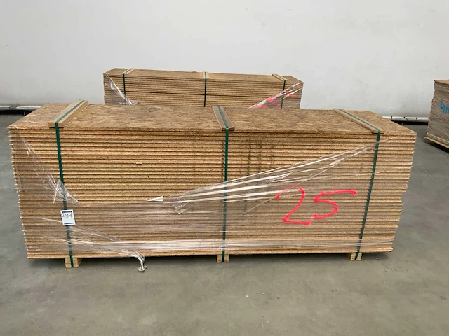 Osb plaat 2500x675x25mm tg4 (36x) - afbeelding 2 van  7