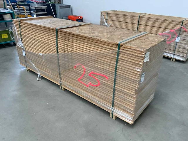 Osb plaat 2500x675x25mm tg4 (36x) - afbeelding 3 van  7