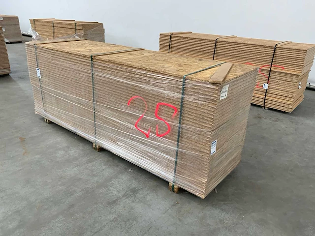 Osb plaat 2500x675x25mm tg4 (36x) - afbeelding 3 van  8