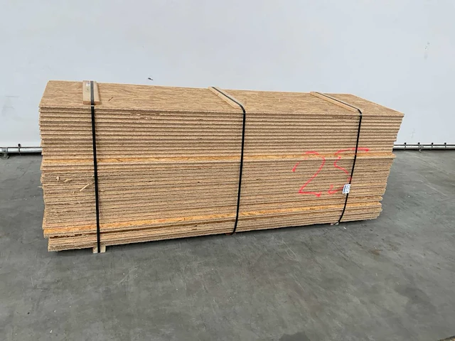 Osb plaat 2500x675x25mm tg4 (36x) - afbeelding 2 van  8