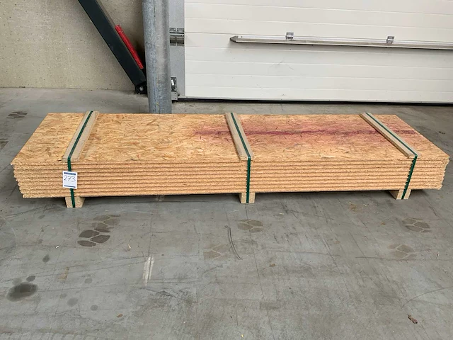 Osb plaat 2500x675x25mm tg4 (9x) - afbeelding 2 van  6