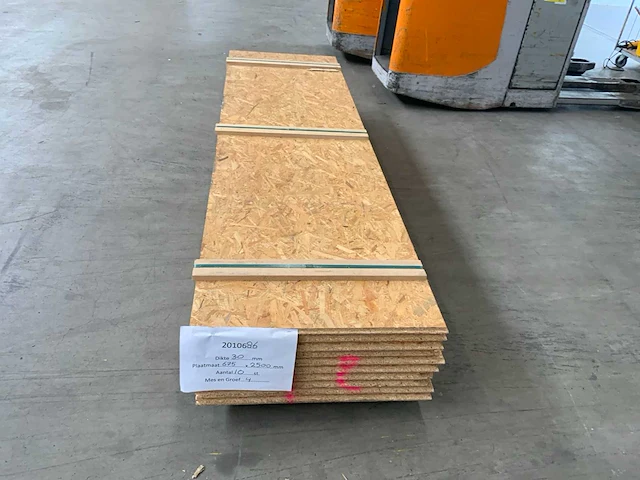 Osb plaat 2500x675x30 mm (10x) - afbeelding 4 van  8