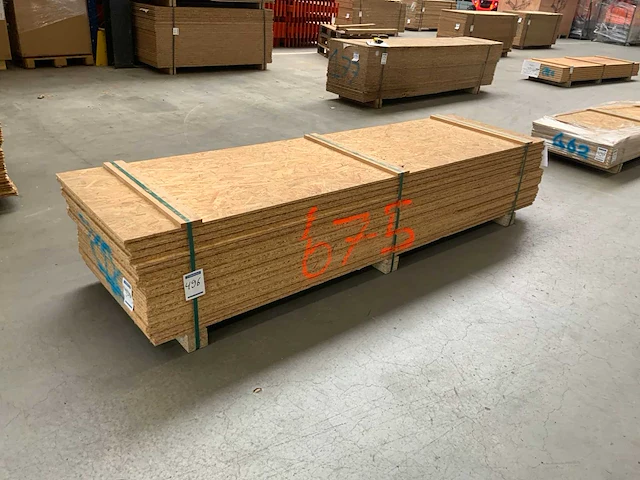 Osb plaat 2500x675x30 mm (14x) - afbeelding 1 van  9