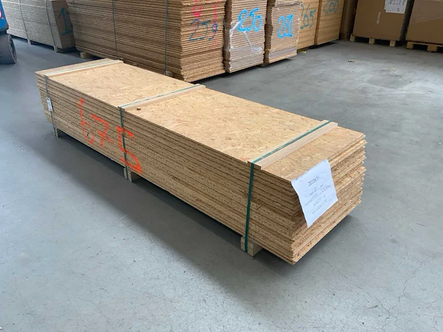 Osb plaat 2500x675x30 mm (14x) - afbeelding 3 van  9