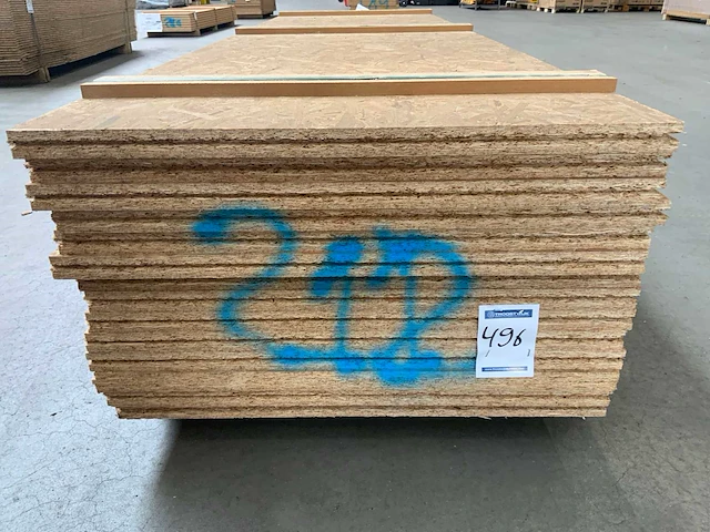 Osb plaat 2500x675x30 mm (14x) - afbeelding 8 van  9