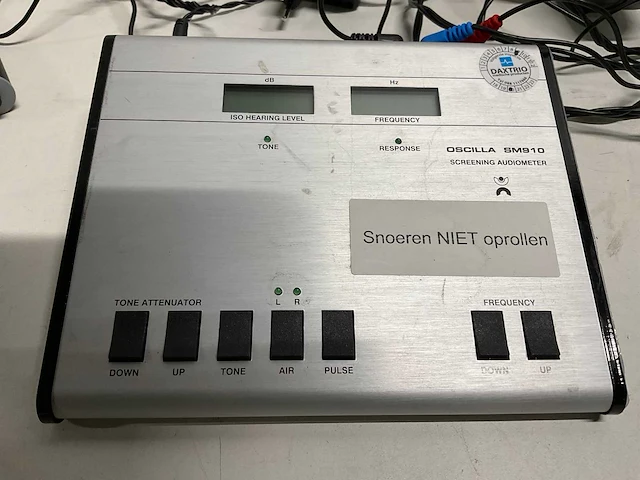 Oscilla - sm910 - screening audiometer - afbeelding 2 van  6