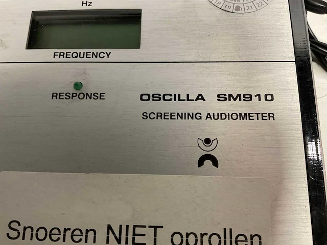 Oscilla - sm910 - screening audiometer - afbeelding 5 van  6