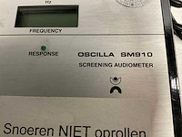 Oscilla - sm910 - screening audiometer - afbeelding 5 van  6