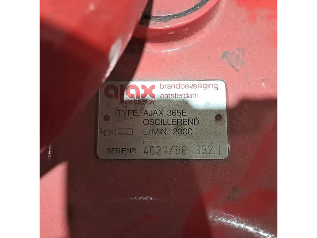 Oscillerend waterkanon, ajax de boer, 365e - afbeelding 4 van  16