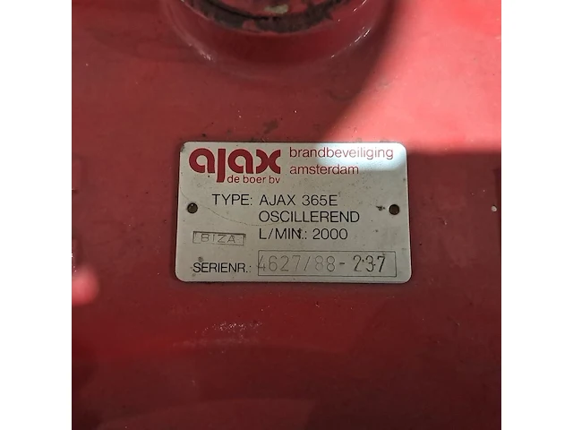 Oscillerend waterkanon, ajax de boer, 365e - afbeelding 5 van  15