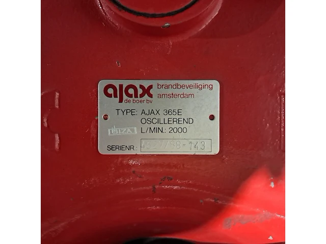 Oscillerend waterkanon, alco, ajax 365e - afbeelding 4 van  12