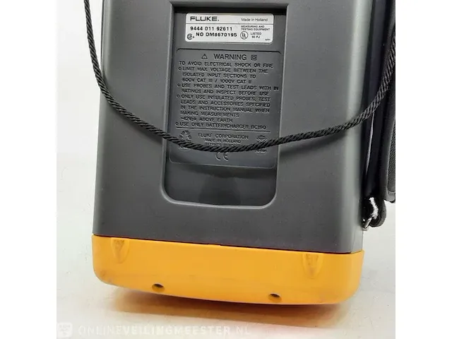 Oscilloscope fluke, 192b scopemeter - afbeelding 8 van  11