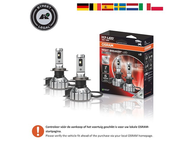 Osram night breaker led smart h7 - afbeelding 1 van  4