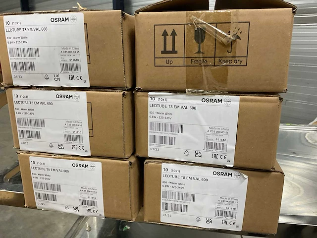 Osram t8 em val 600 led buis 6.6w (55x) - afbeelding 7 van  7