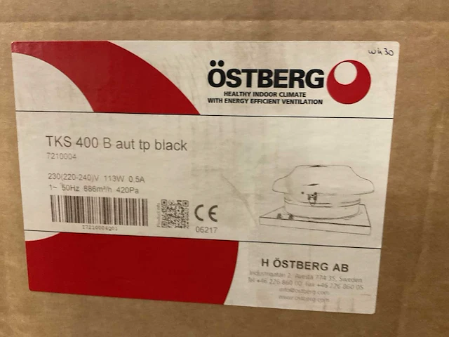 Ostberg tks 400 b dakventilator - afbeelding 3 van  3