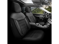 Otom stoelhoezenset comfortline 8 mm leer/textiel zwart 11-delig - afbeelding 2 van  4