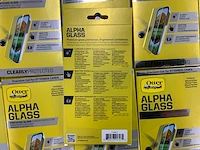 Otterbox - alpha glass screen protector voor iphone 6/6s/7/8/x & ipad 5/6 rugged protection defender (15x) - afbeelding 3 van  7