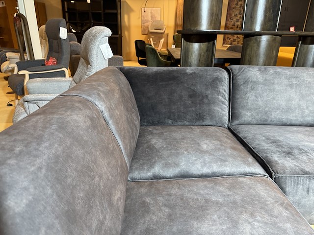 Ottomane + 2,5-seater label51, amaro, donkergrijs - afbeelding 4 van  5