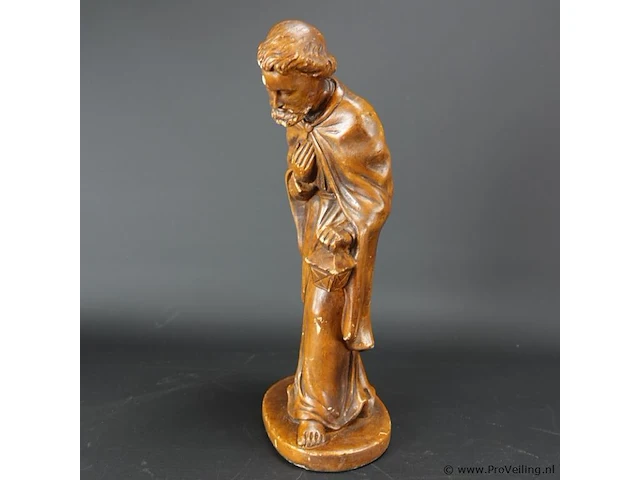 Oud aardewerk religieus beeld - afbeelding 2 van  5