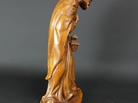 Oud aardewerk religieus beeld - afbeelding 4 van  5
