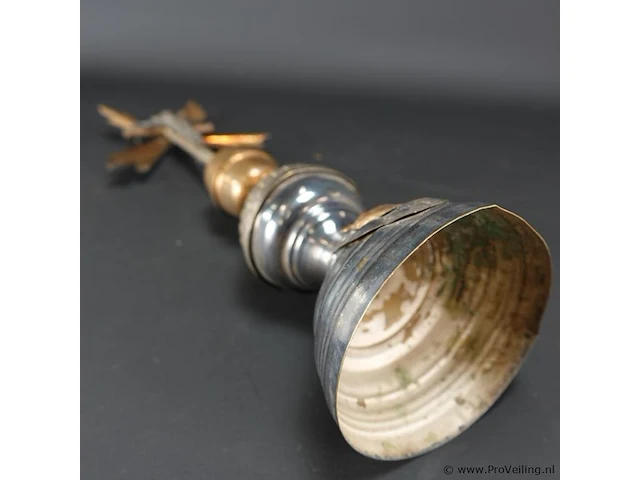 Oud altaar kruisbeeld crucifix christi - afbeelding 5 van  5