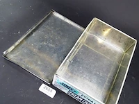 Oud cream crackers blik - afbeelding 4 van  5