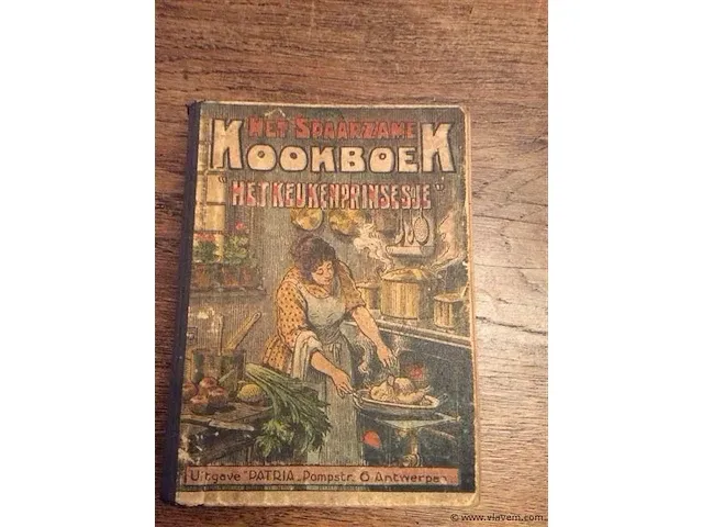 Oud kookboek ong.1920 - afbeelding 1 van  5