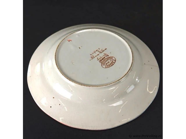 Oud p. regout sierbord - afbeelding 4 van  5