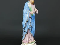 Oud porseleinen beeld heilige josef - afbeelding 2 van  5