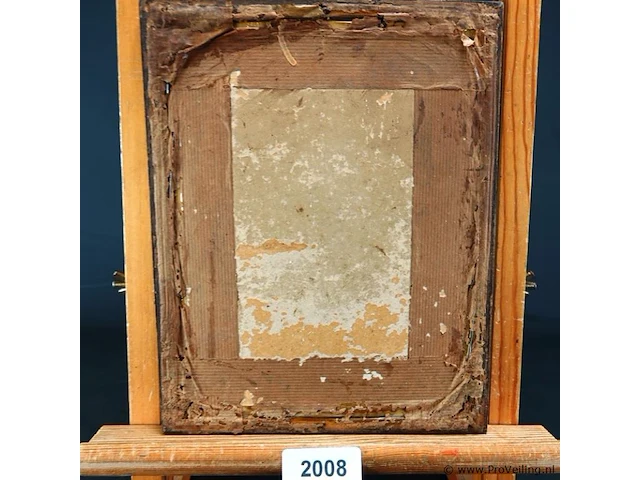 Oud portret in oude lijst - afbeelding 5 van  5